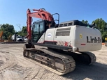 Back corner of Link-Belt for Sale,Used Link-Belt Excavator for Sale,Used Link-Belt Excavator in yard for Sale